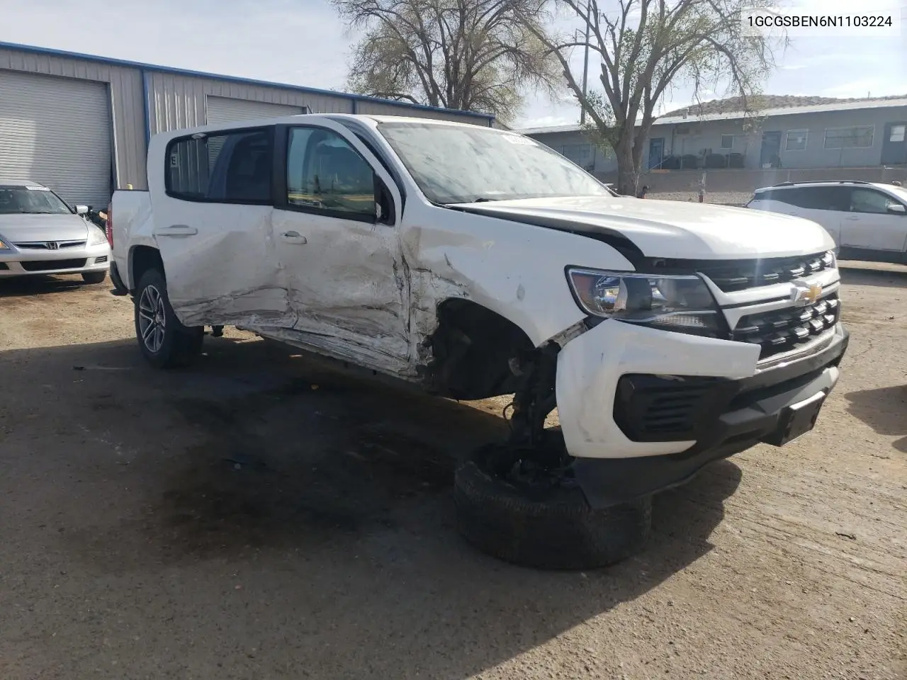 2022 Chevrolet Colorado VIN: 1GCGSBEN6N1103224 Lot: 50900595