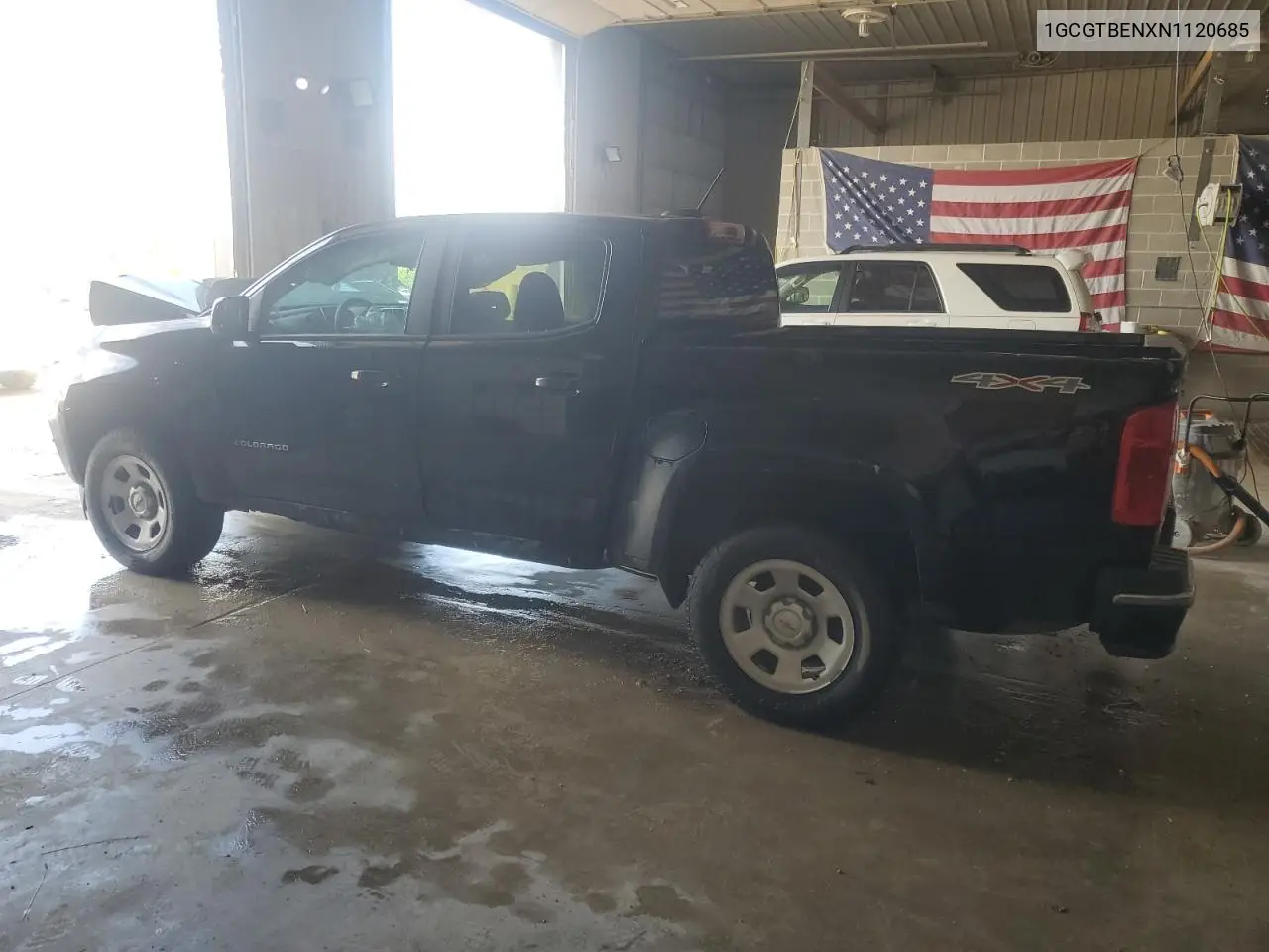 2022 Chevrolet Colorado VIN: 1GCGTBENXN1120685 Lot: 56067785