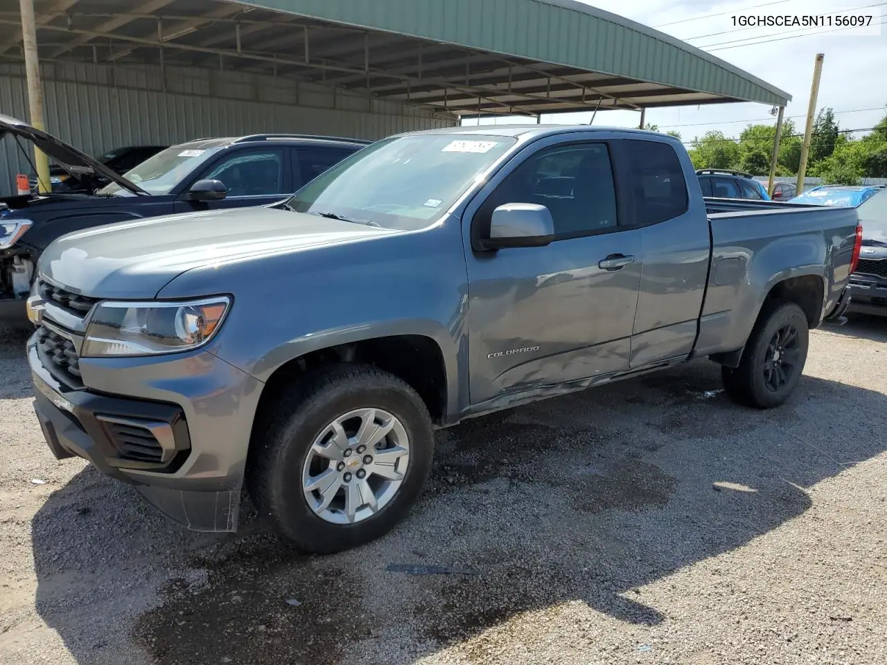 2022 Chevrolet Colorado Lt VIN: 1GCHSCEA5N1156097 Lot: 56280535