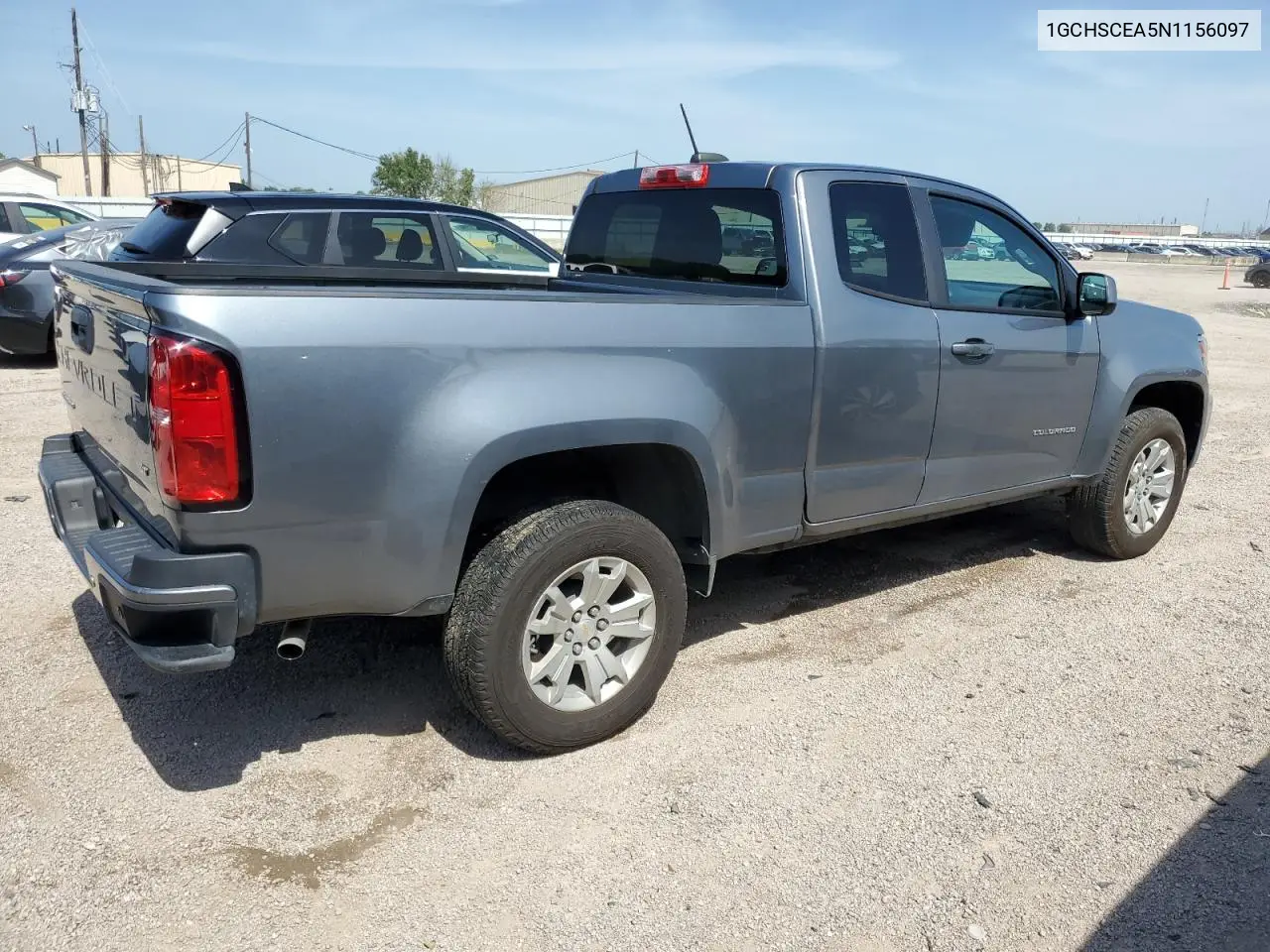 2022 Chevrolet Colorado Lt VIN: 1GCHSCEA5N1156097 Lot: 56280535