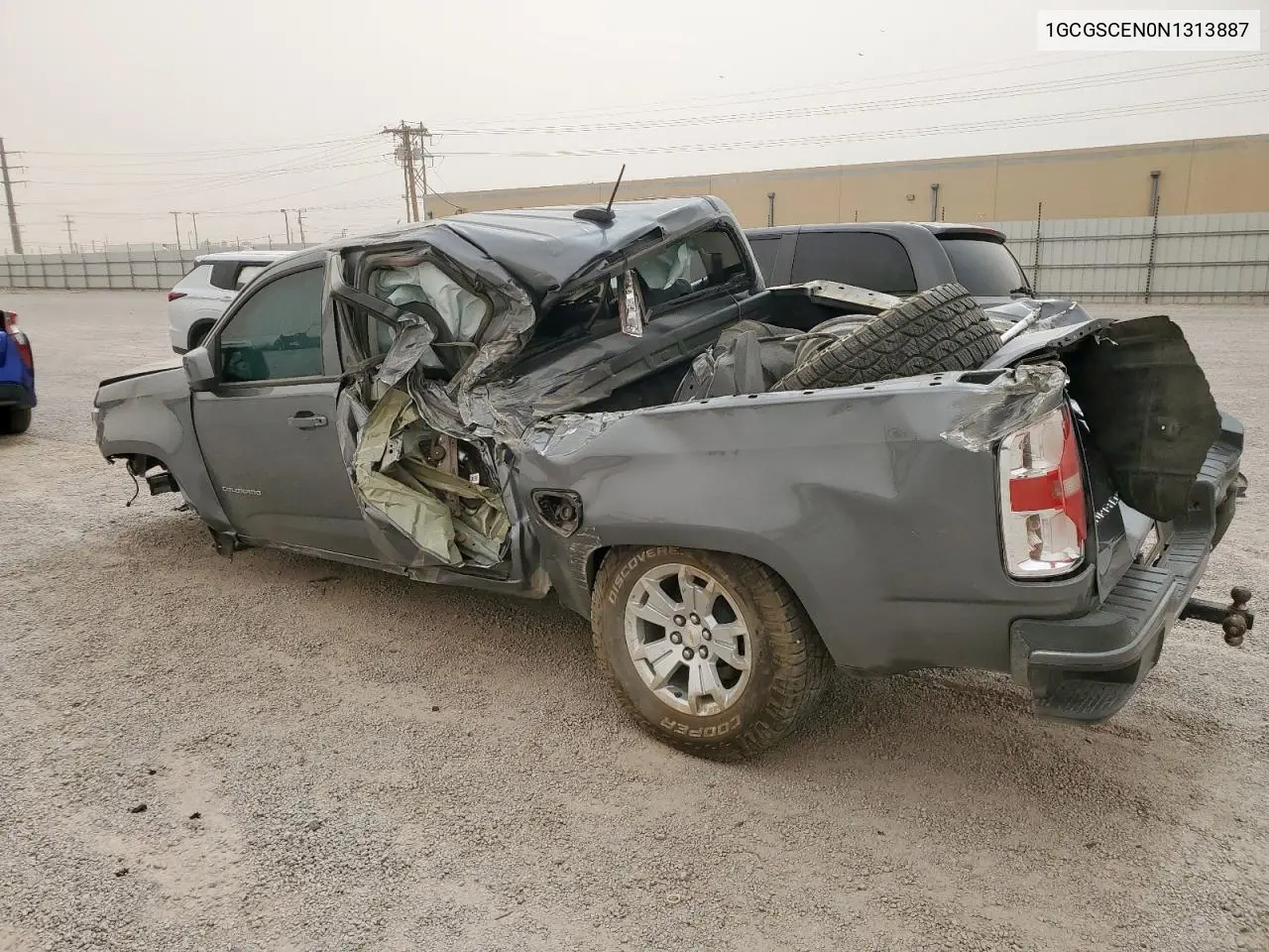 2022 Chevrolet Colorado Lt VIN: 1GCGSCEN0N1313887 Lot: 56900975