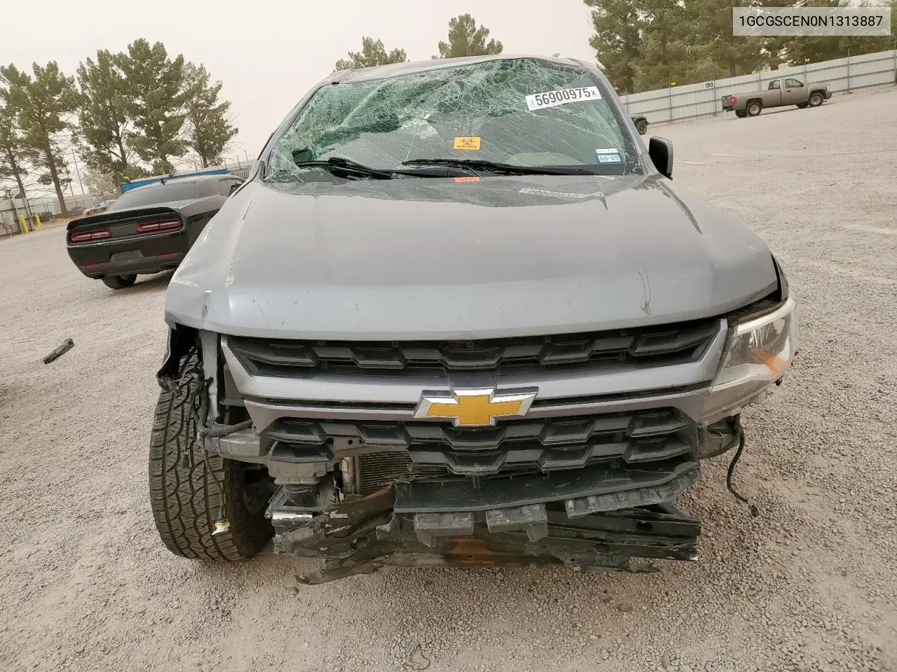 2022 Chevrolet Colorado Lt VIN: 1GCGSCEN0N1313887 Lot: 56900975