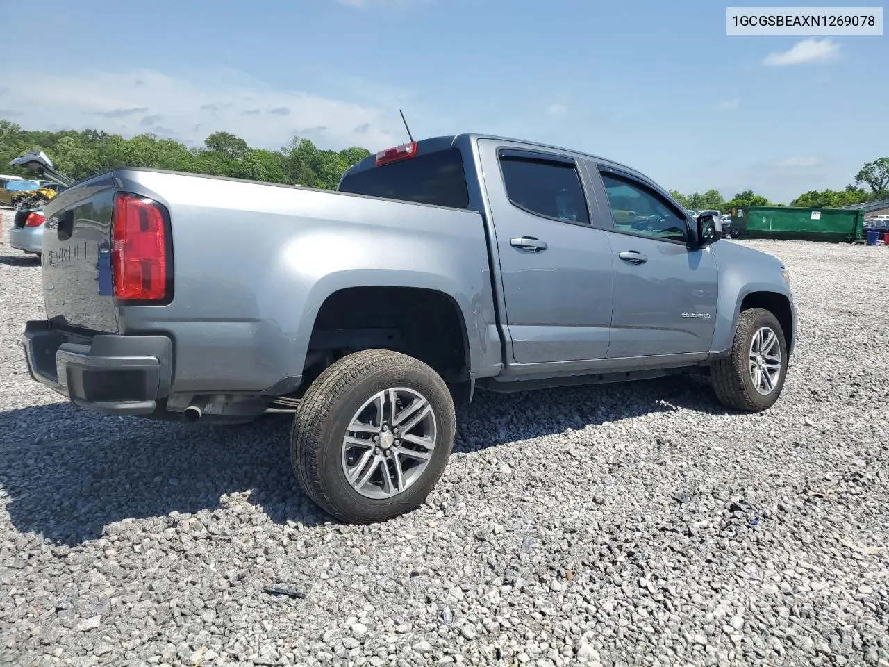 2022 Chevrolet Colorado VIN: 1GCGSBEAXN1269078 Lot: 56938445