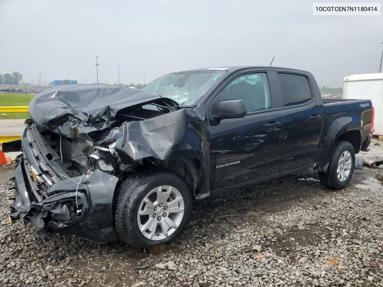 2022 Chevrolet Colorado Lt VIN: 1GCGTCEN7N1180414 Lot: 59862805