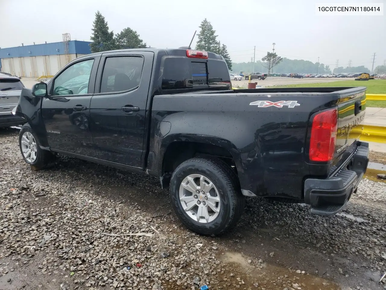 2022 Chevrolet Colorado Lt VIN: 1GCGTCEN7N1180414 Lot: 59862805