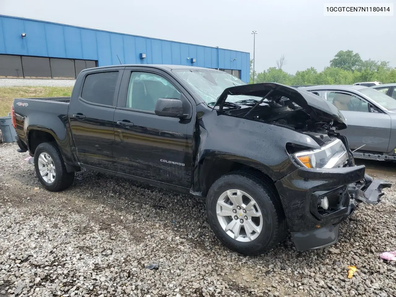 2022 Chevrolet Colorado Lt VIN: 1GCGTCEN7N1180414 Lot: 59862805