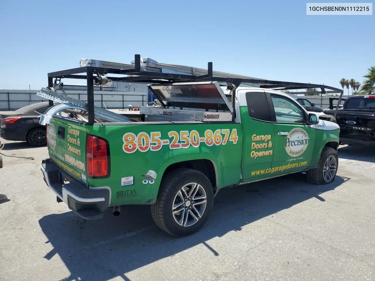 2022 Chevrolet Colorado VIN: 1GCHSBEN0N1112215 Lot: 60330755