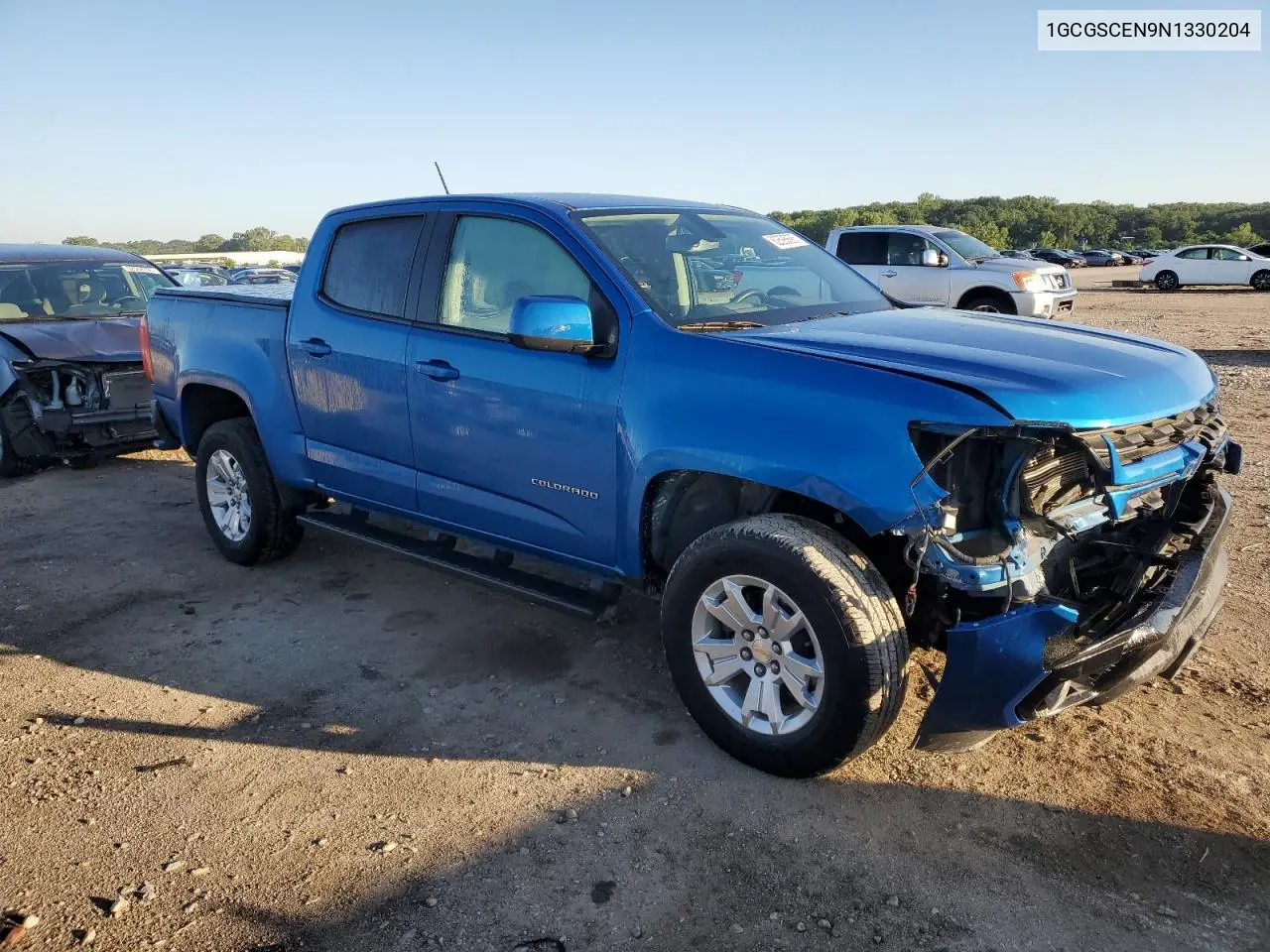 2022 Chevrolet Colorado Lt VIN: 1GCGSCEN9N1330204 Lot: 62593695