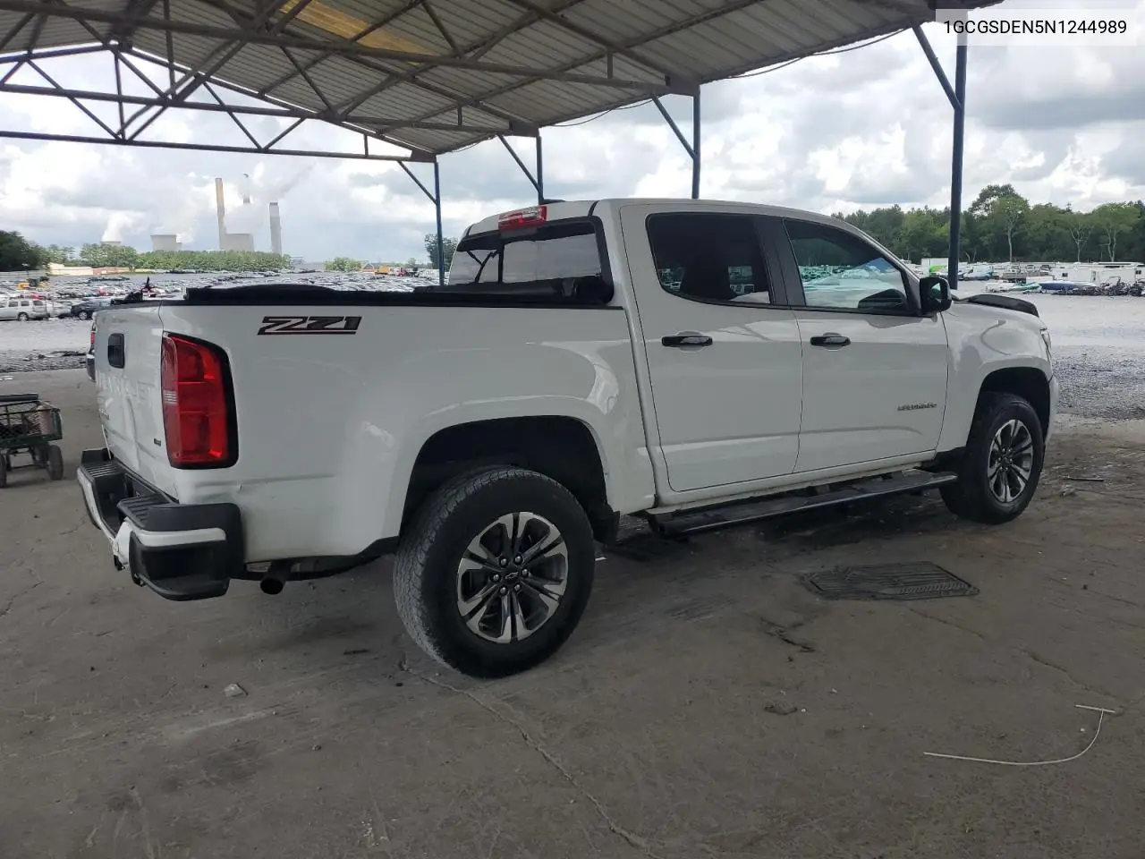 2022 Chevrolet Colorado Z71 VIN: 1GCGSDEN5N1244989 Lot: 63273355