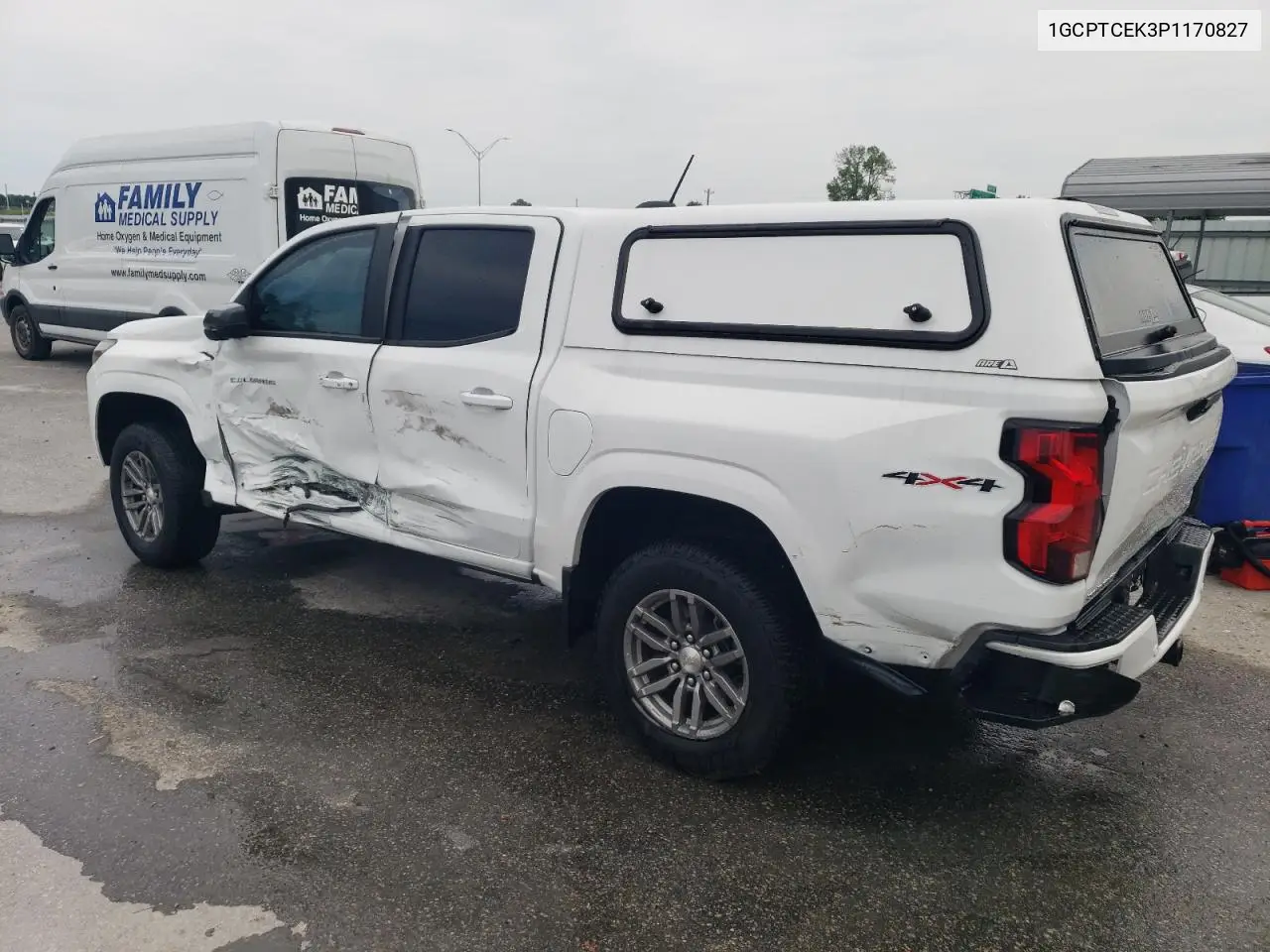 2023 Chevrolet Colorado Lt VIN: 1GCPTCEK3P1170827 Lot: 54345035