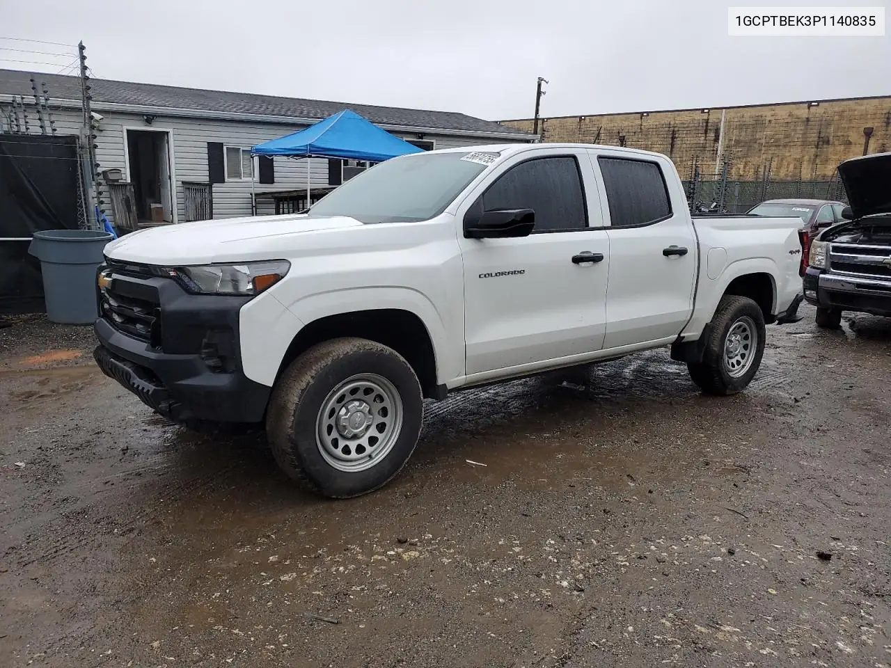 2023 Chevrolet Colorado VIN: 1GCPTBEK3P1140835 Lot: 56874755