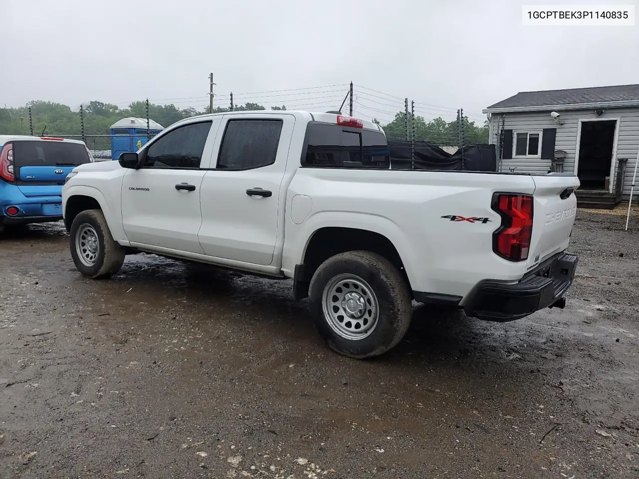 2023 Chevrolet Colorado VIN: 1GCPTBEK3P1140835 Lot: 56874755