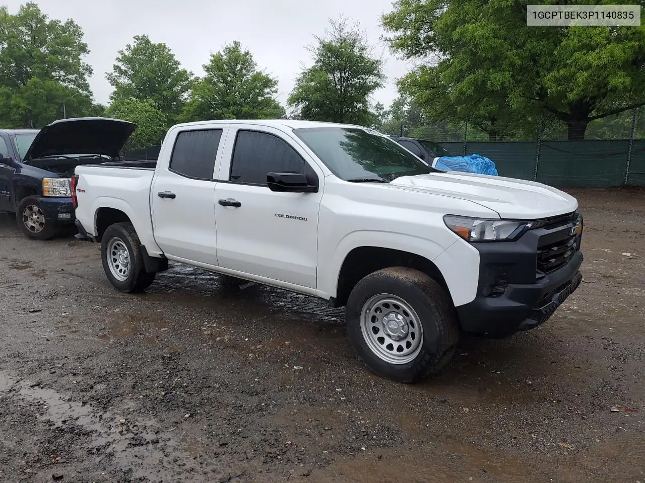 2023 Chevrolet Colorado VIN: 1GCPTBEK3P1140835 Lot: 56874755