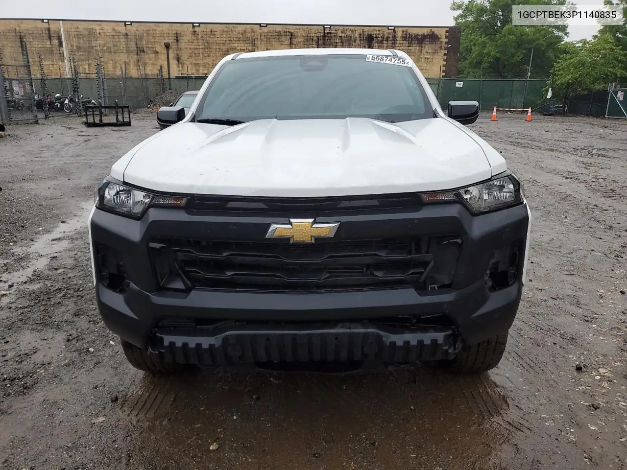 2023 Chevrolet Colorado VIN: 1GCPTBEK3P1140835 Lot: 56874755