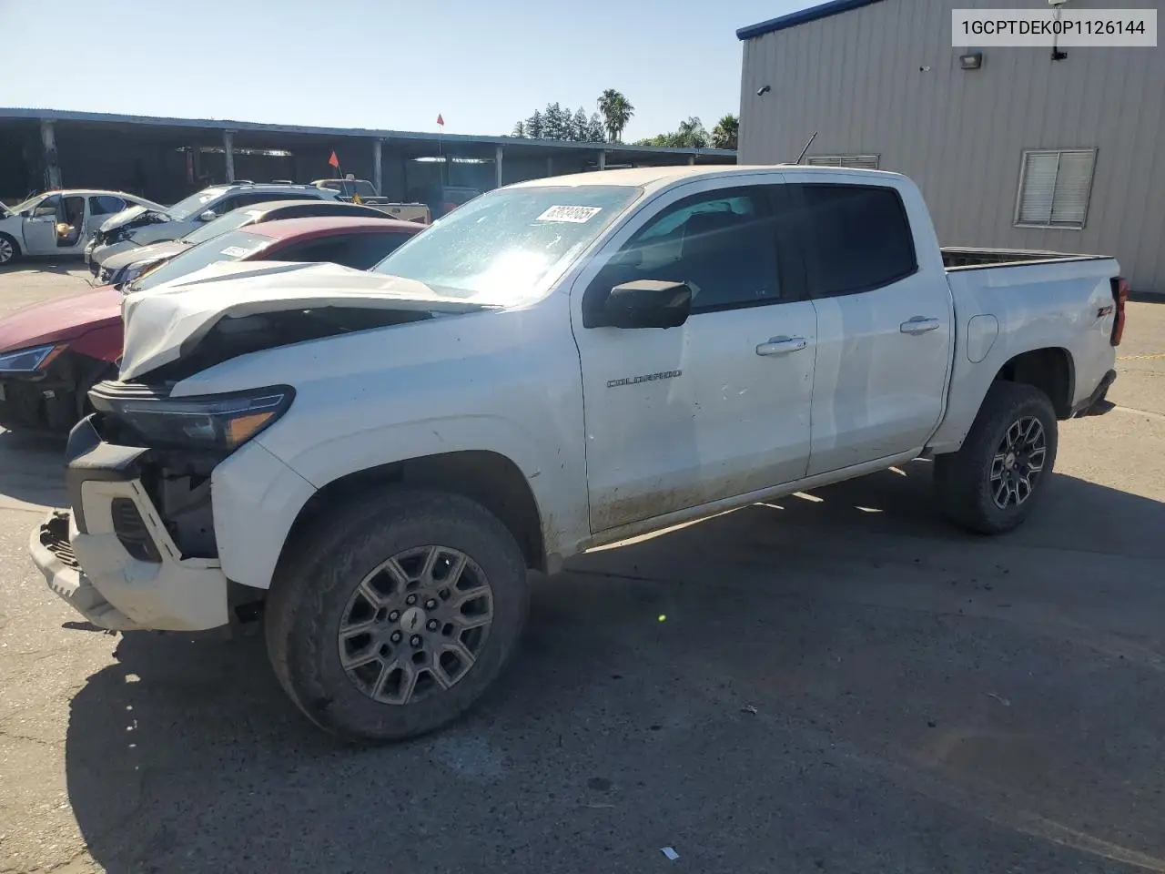 2023 Chevrolet Colorado Z71 VIN: 1GCPTDEK0P1126144 Lot: 63084865
