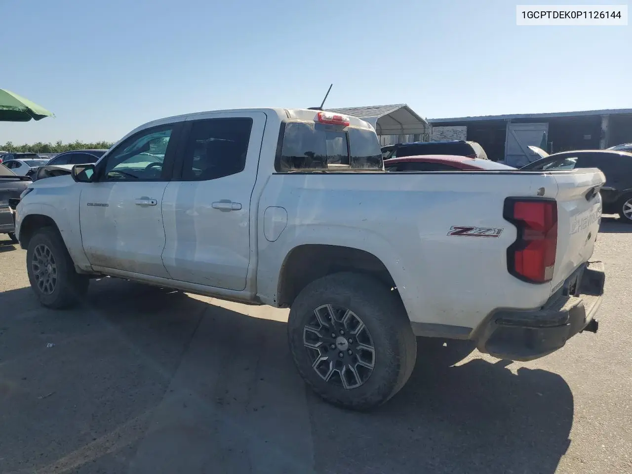 2023 Chevrolet Colorado Z71 VIN: 1GCPTDEK0P1126144 Lot: 63084865