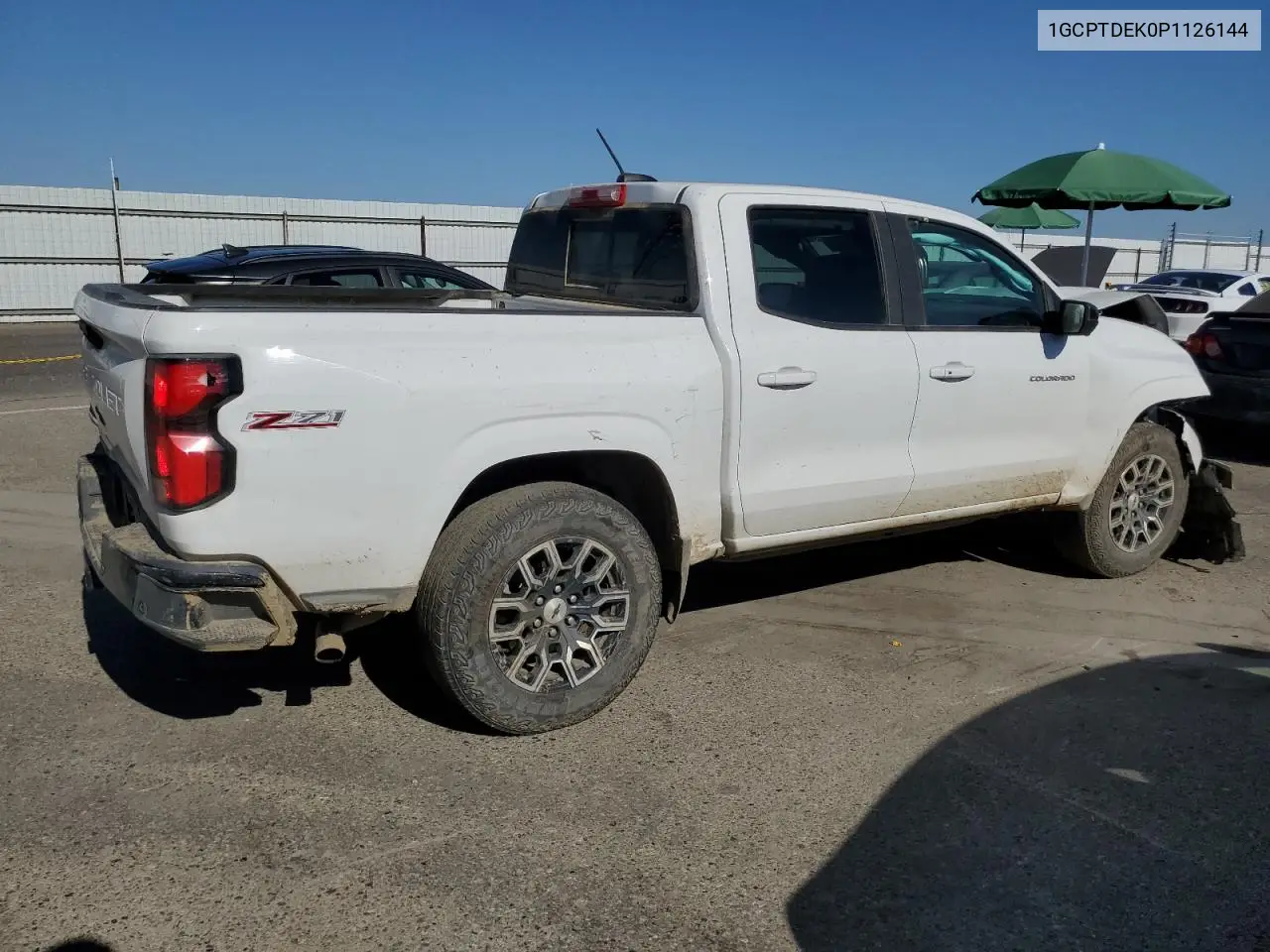 2023 Chevrolet Colorado Z71 VIN: 1GCPTDEK0P1126144 Lot: 63084865