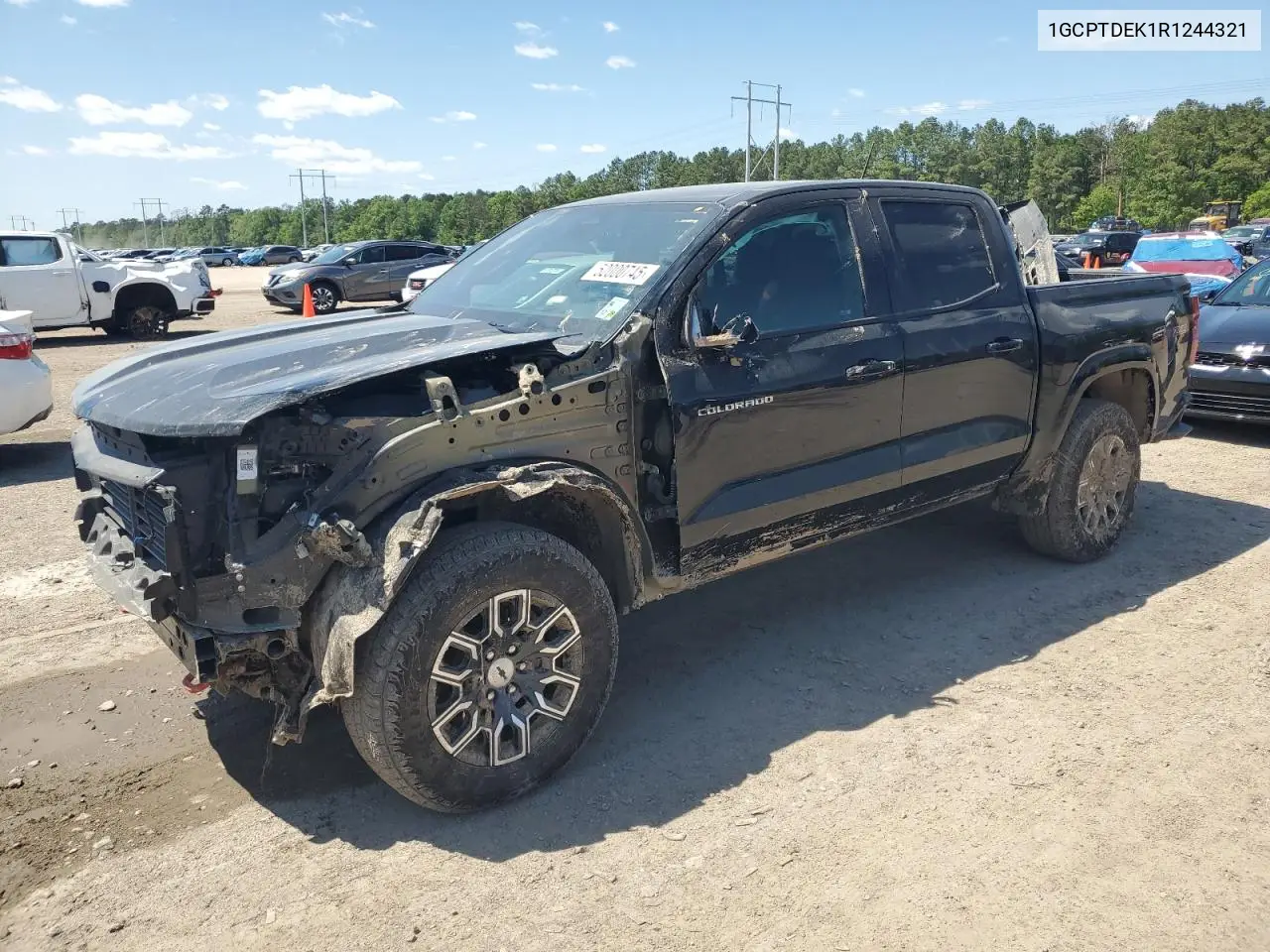 2024 Chevrolet Colorado Z71 VIN: 1GCPTDEK1R1244321 Lot: 52000745