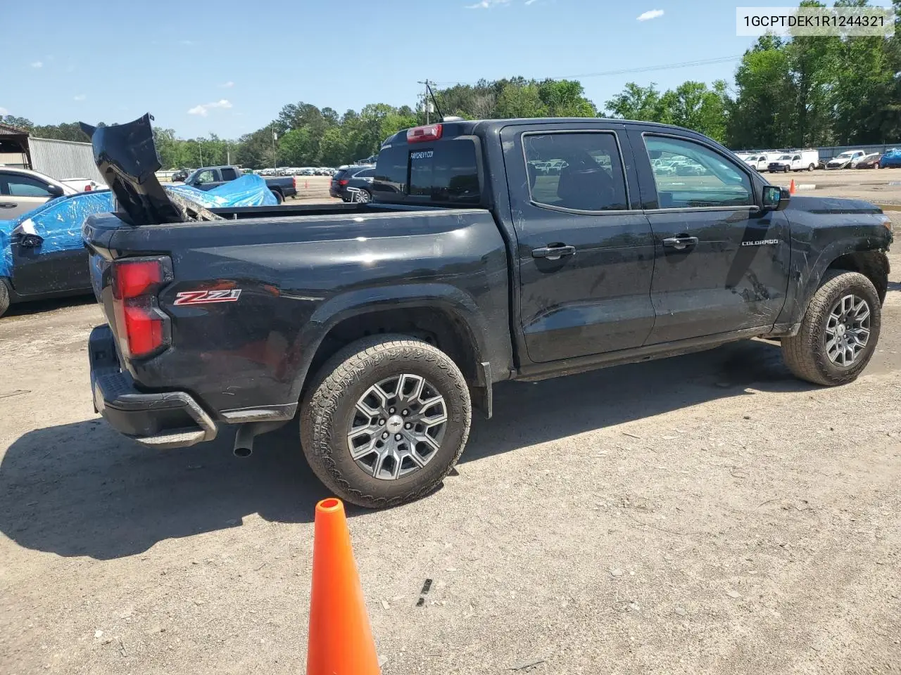 2024 Chevrolet Colorado Z71 VIN: 1GCPTDEK1R1244321 Lot: 52000745