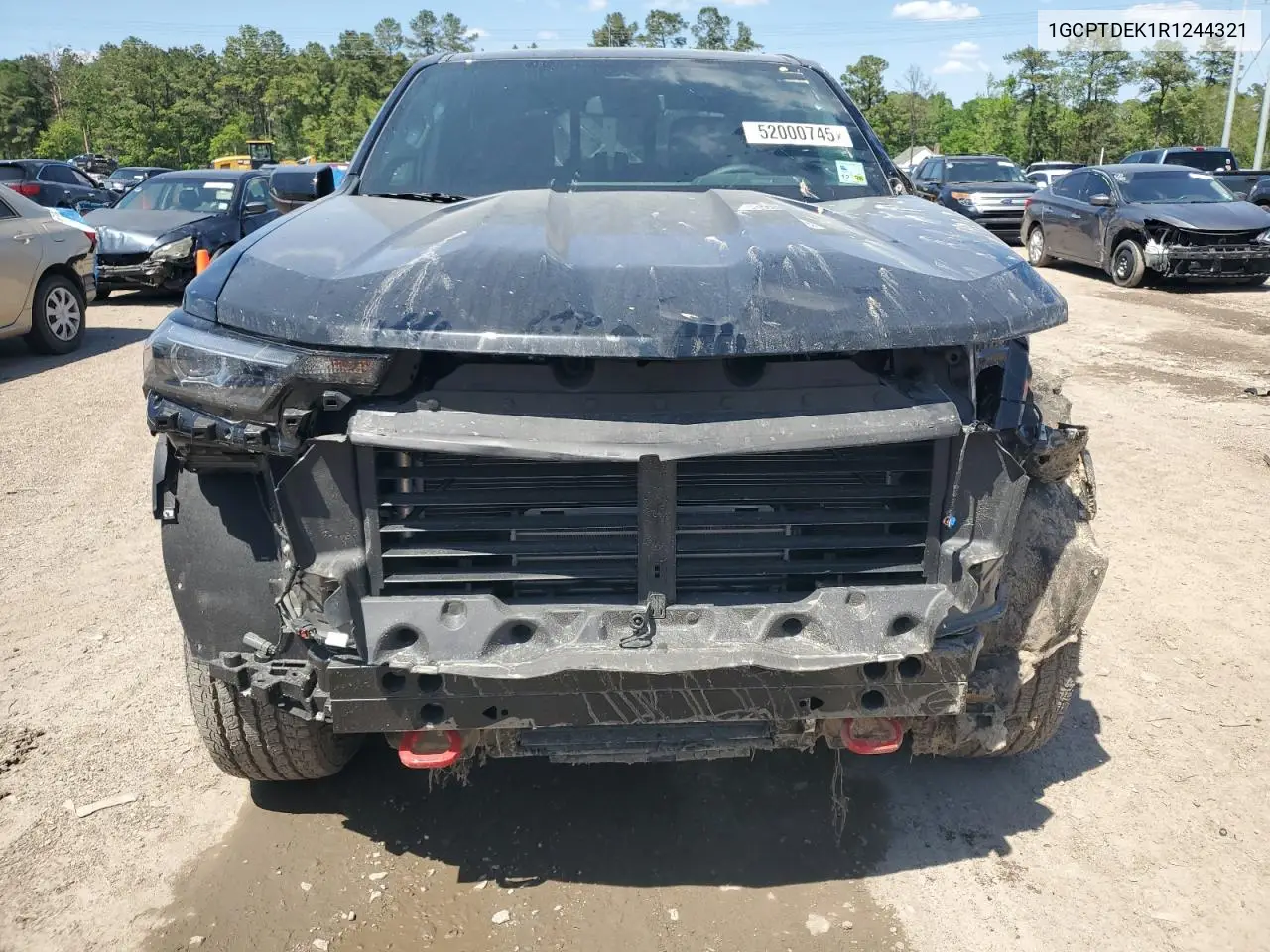 2024 Chevrolet Colorado Z71 VIN: 1GCPTDEK1R1244321 Lot: 52000745