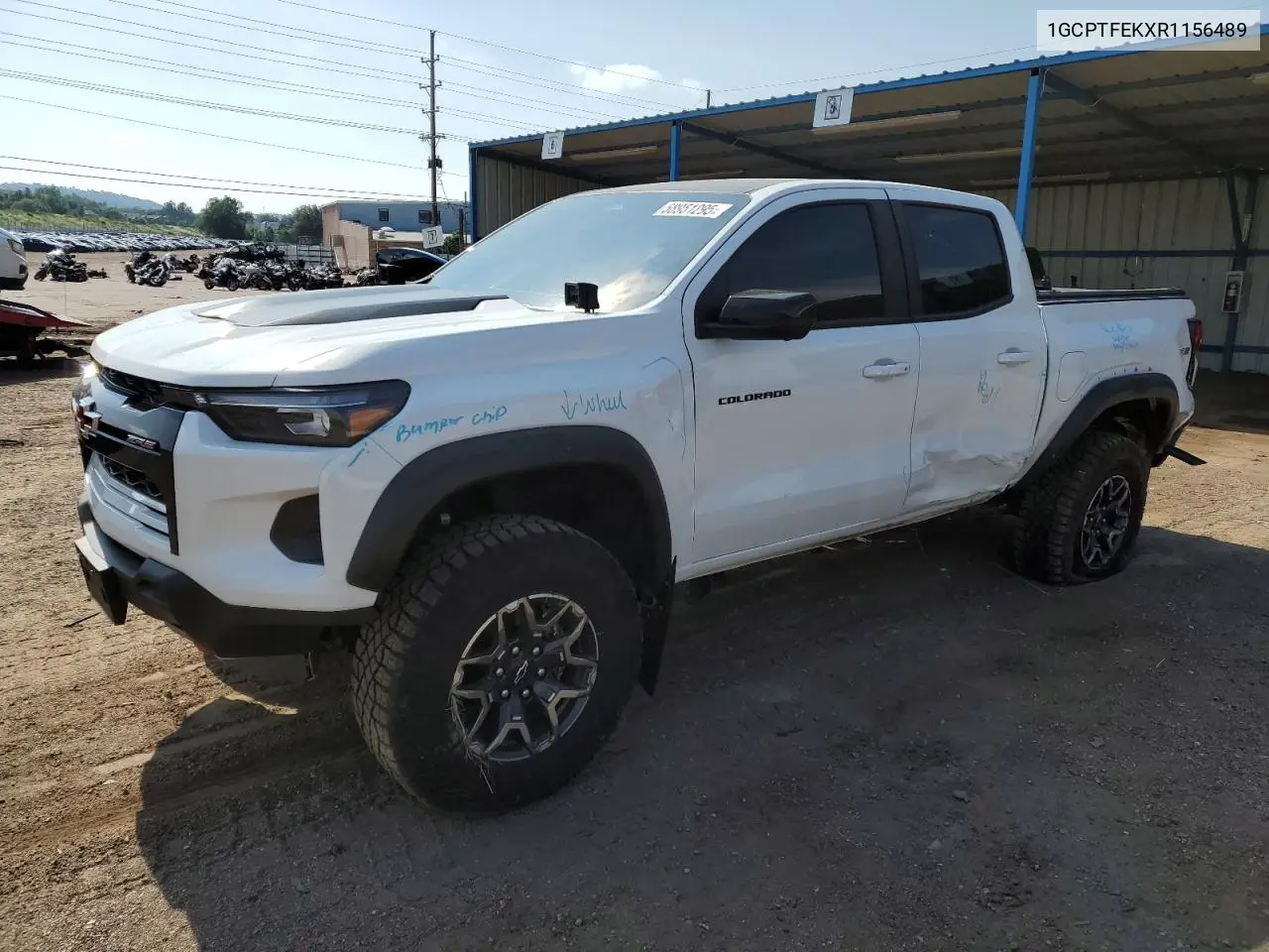 2024 Chevrolet Colorado Zr2 VIN: 1GCPTFEKXR1156489 Lot: 58951295