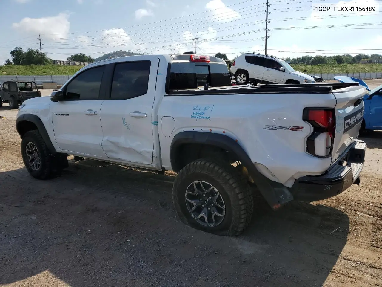 2024 Chevrolet Colorado Zr2 VIN: 1GCPTFEKXR1156489 Lot: 58951295