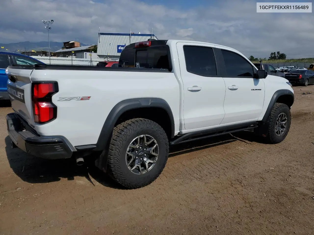 2024 Chevrolet Colorado Zr2 VIN: 1GCPTFEKXR1156489 Lot: 58951295