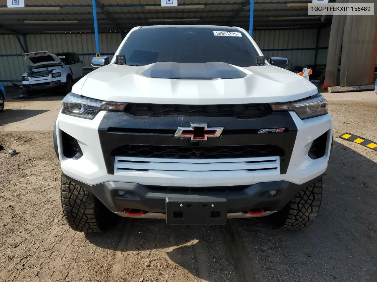 2024 Chevrolet Colorado Zr2 VIN: 1GCPTFEKXR1156489 Lot: 58951295