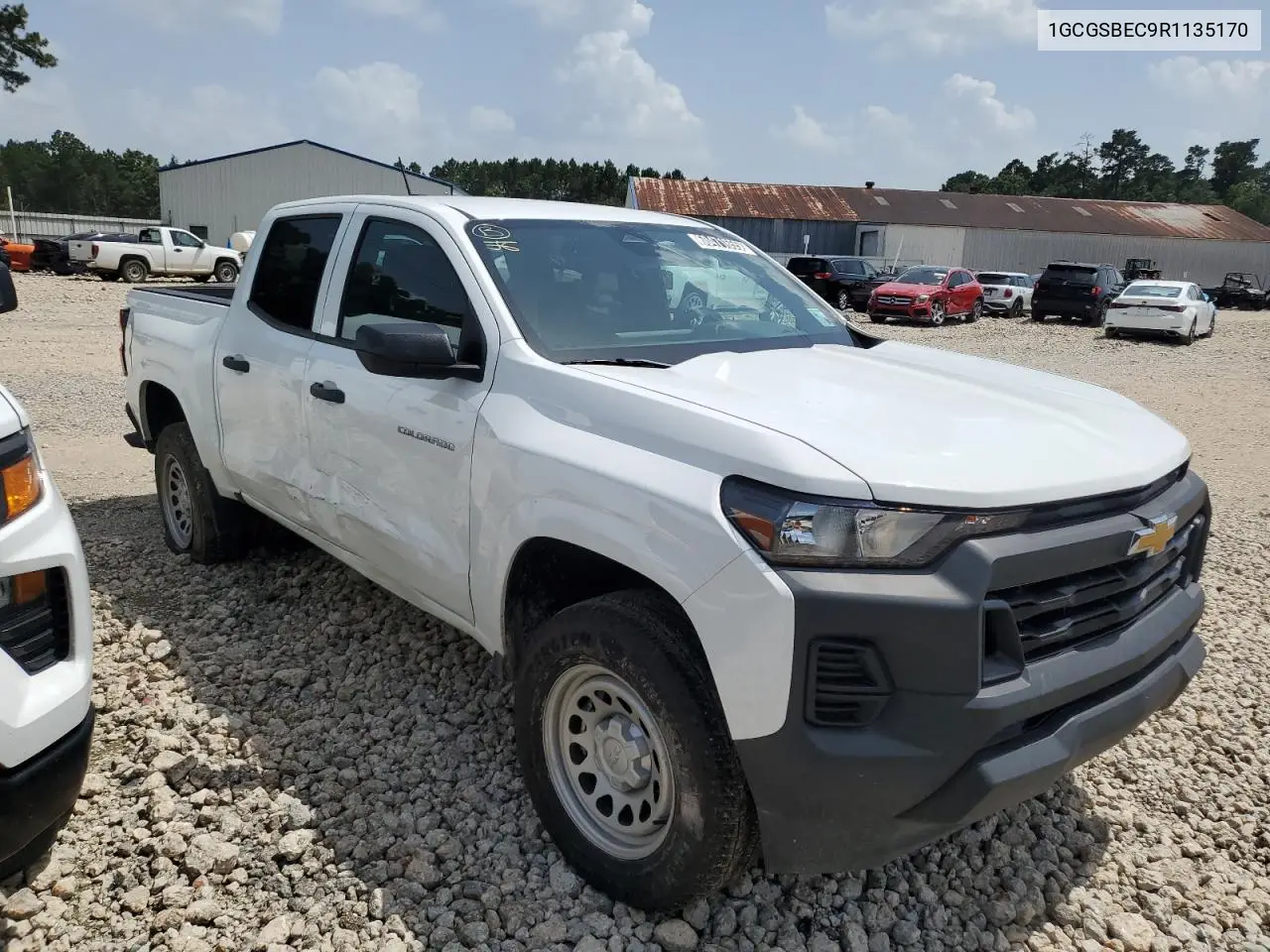 1gcgsbec9r1135170 1GCGSBEC9R1135170 2024 Chevrolet Colorado