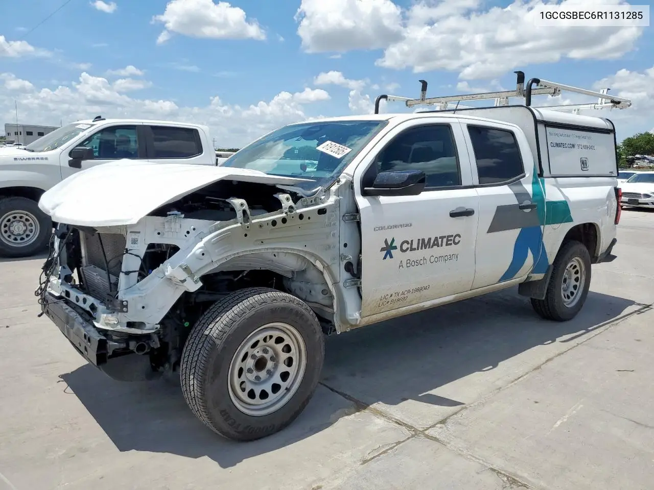 2024 Chevrolet Colorado VIN: 1GCGSBEC6R1131285 Lot: 61912505