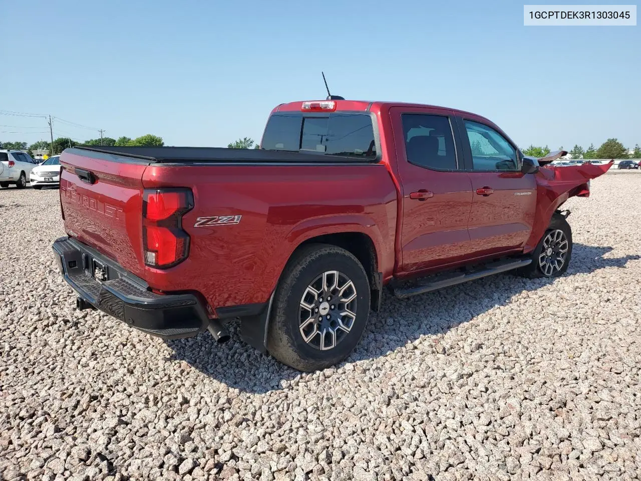 2024 Chevrolet Colorado Z71 VIN: 1GCPTDEK3R1303045 Lot: 62465805