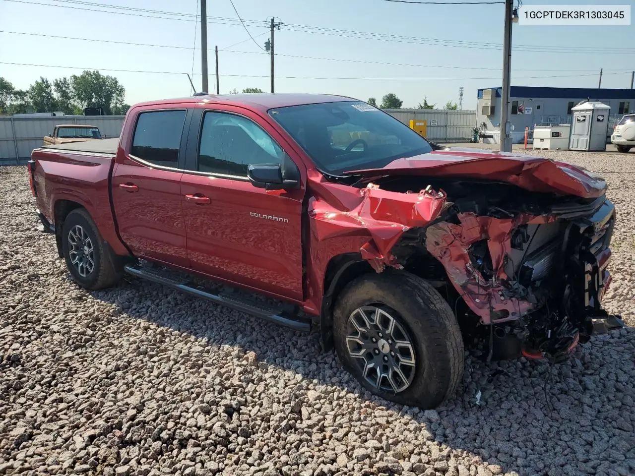 2024 Chevrolet Colorado Z71 VIN: 1GCPTDEK3R1303045 Lot: 62465805
