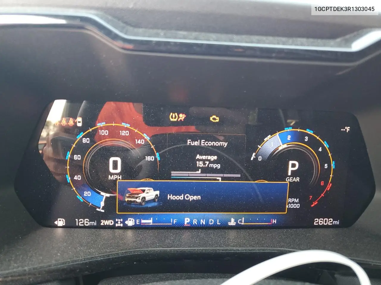 2024 Chevrolet Colorado Z71 VIN: 1GCPTDEK3R1303045 Lot: 62465805