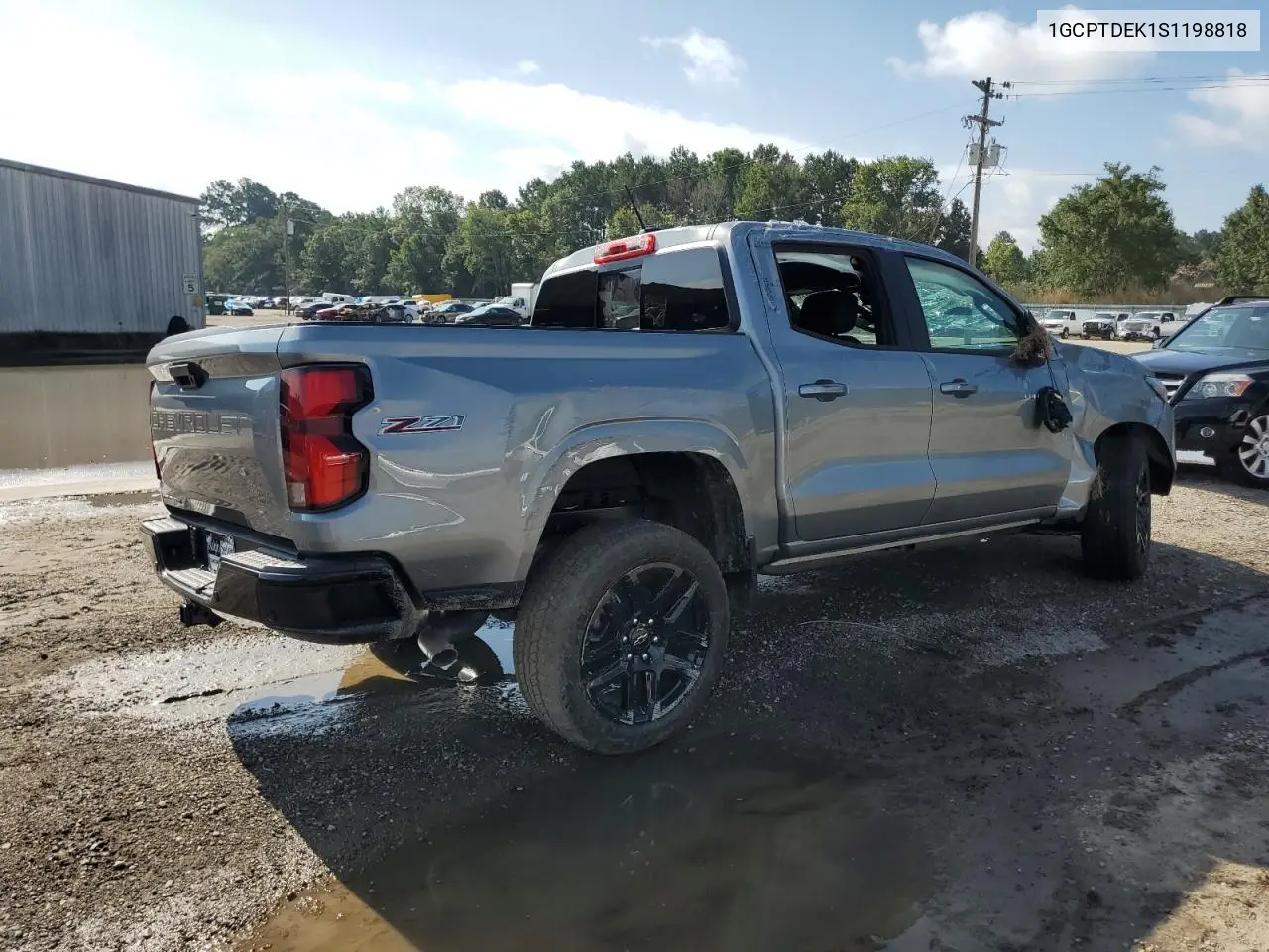 2025 Chevrolet Colorado Z71 VIN: 1GCPTDEK1S1198818 Lot: 65616045