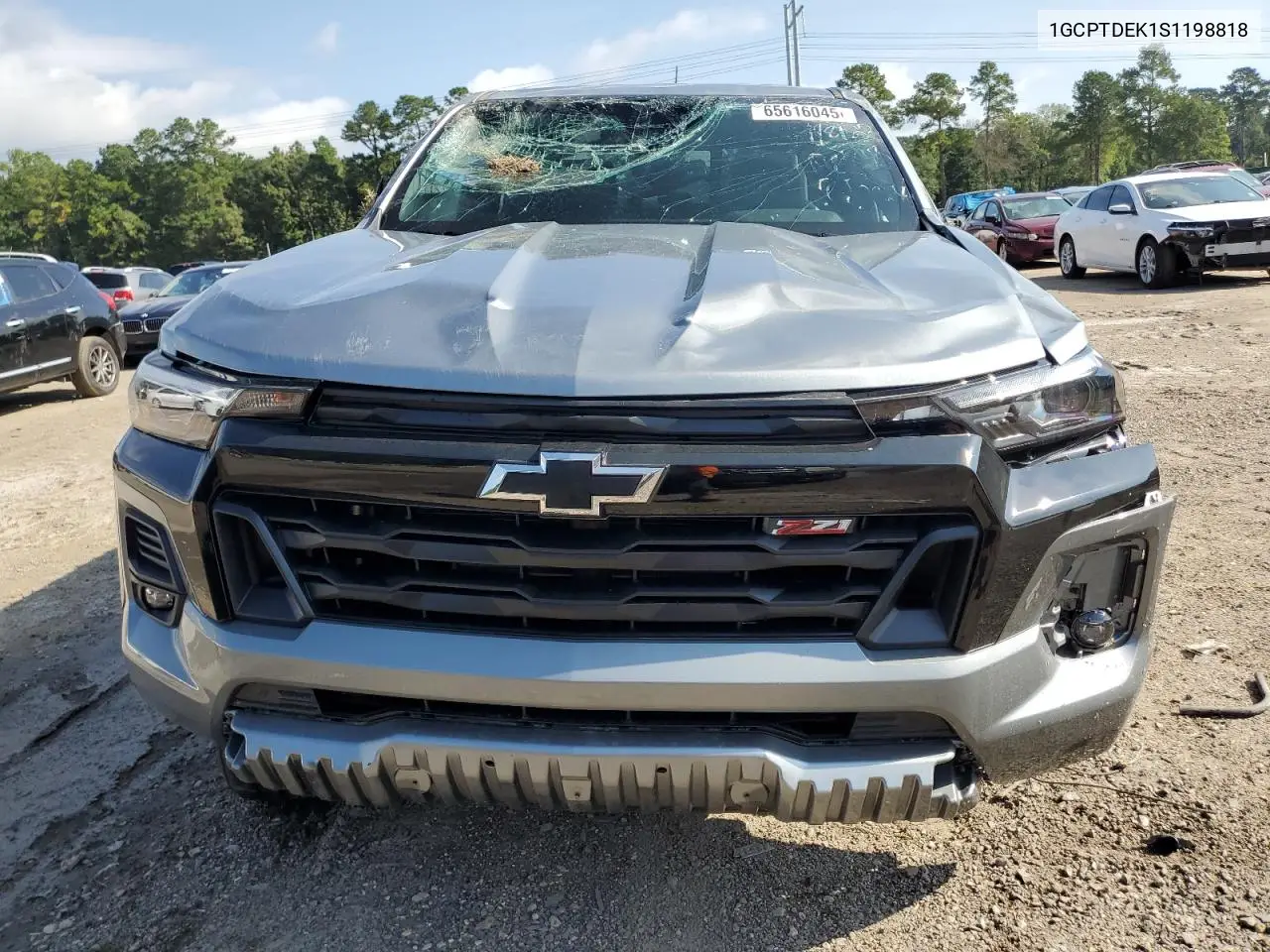 2025 Chevrolet Colorado Z71 VIN: 1GCPTDEK1S1198818 Lot: 65616045