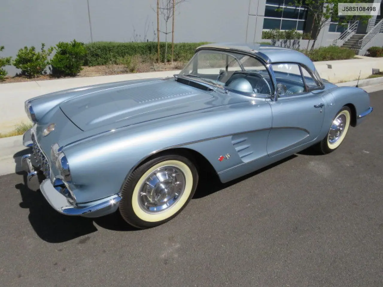 1958 Chevrolet Corvette VIN: J58S108498 Lot: 65831914