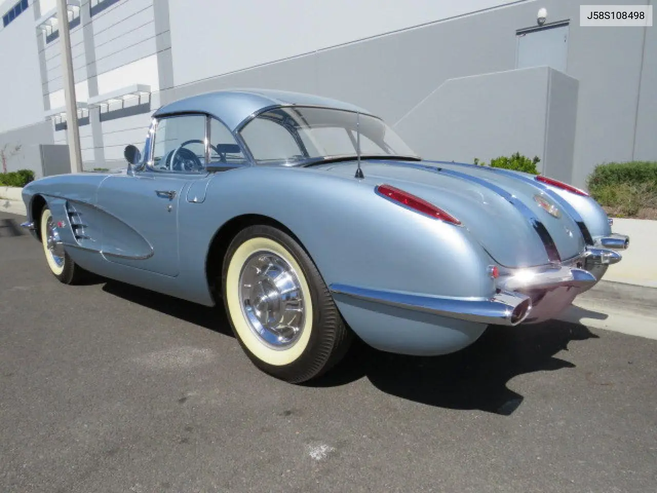 1958 Chevrolet Corvette VIN: J58S108498 Lot: 65831914