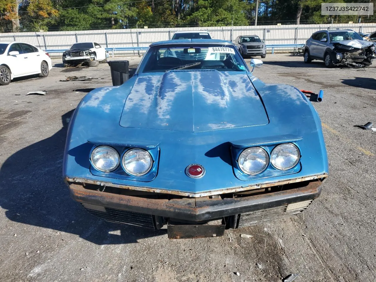1973 Chevrolet Corvette VIN: 1Z37J3S422742 Lot: 84478774