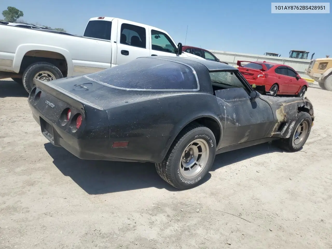 1981 Chevrolet Corvette VIN: 1G1AY8762BS428951 Lot: 57873645