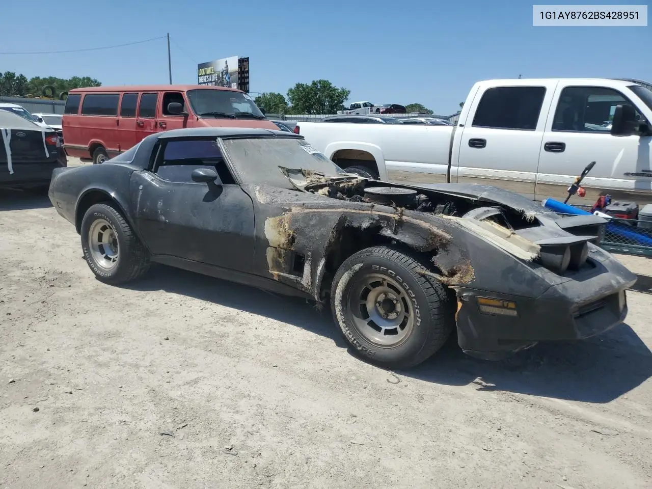 1981 Chevrolet Corvette VIN: 1G1AY8762BS428951 Lot: 57873645