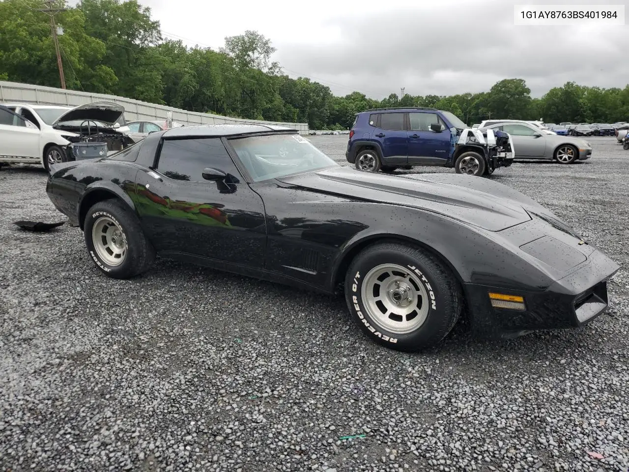 1981 Chevrolet Corvette VIN: 1G1AY8763BS401984 Lot: 58464195