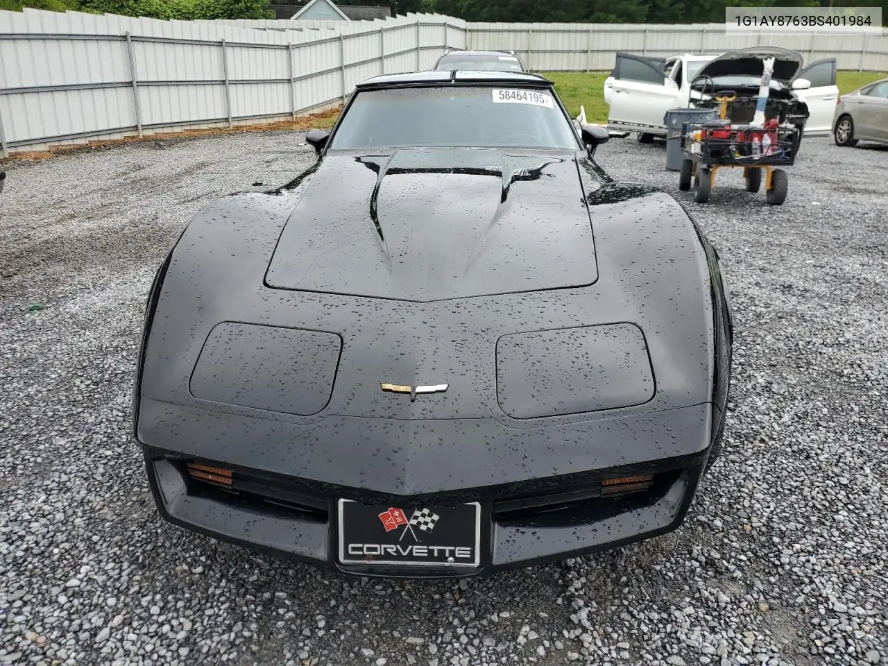 1981 Chevrolet Corvette VIN: 1G1AY8763BS401984 Lot: 58464195