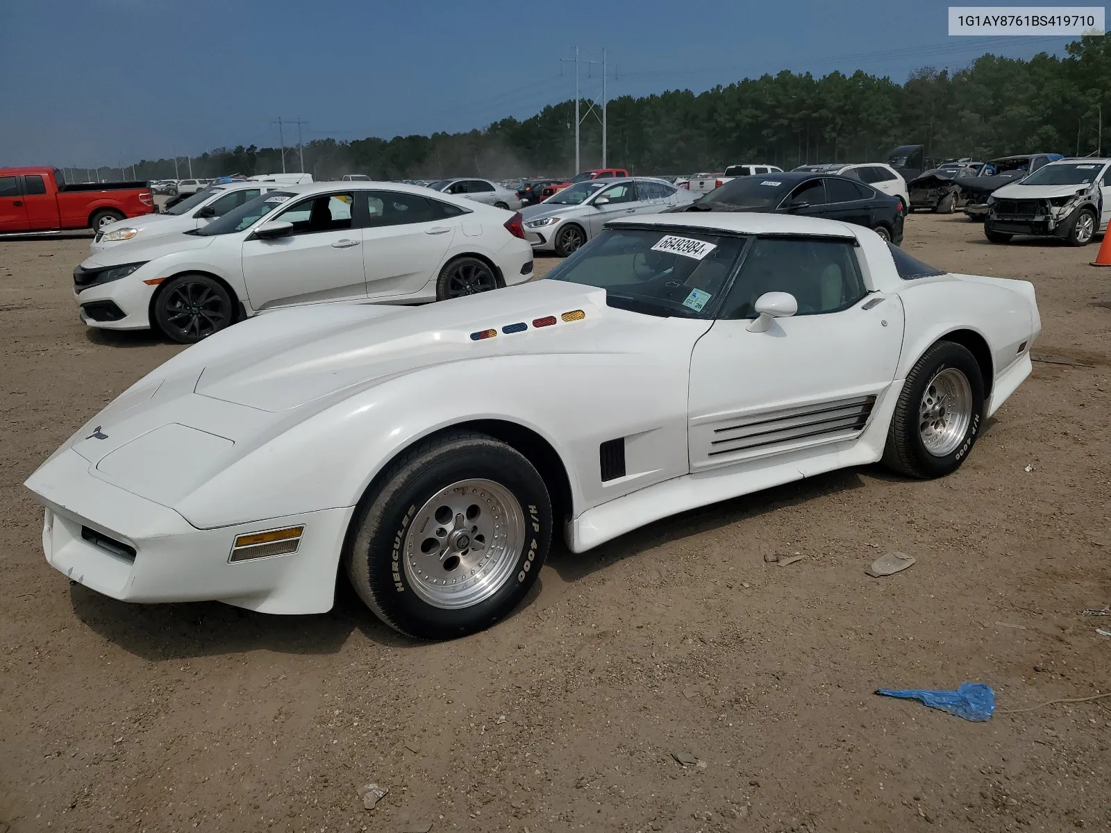 1981 Chevrolet Corvette VIN: 1G1AY8761BS419710 Lot: 66493984