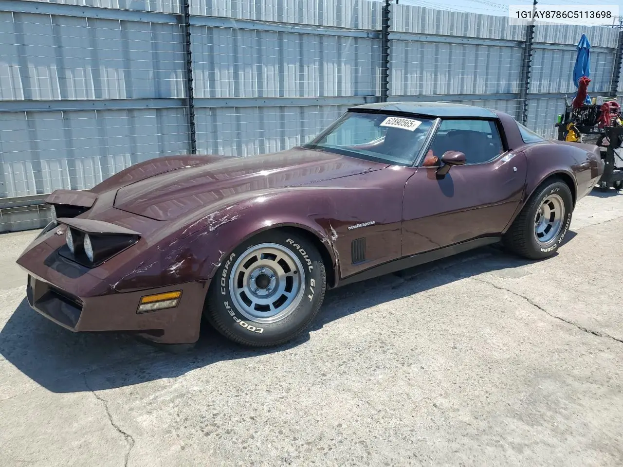 1982 Chevrolet Corvette VIN: 1G1AY8786C5113698 Lot: 62890565