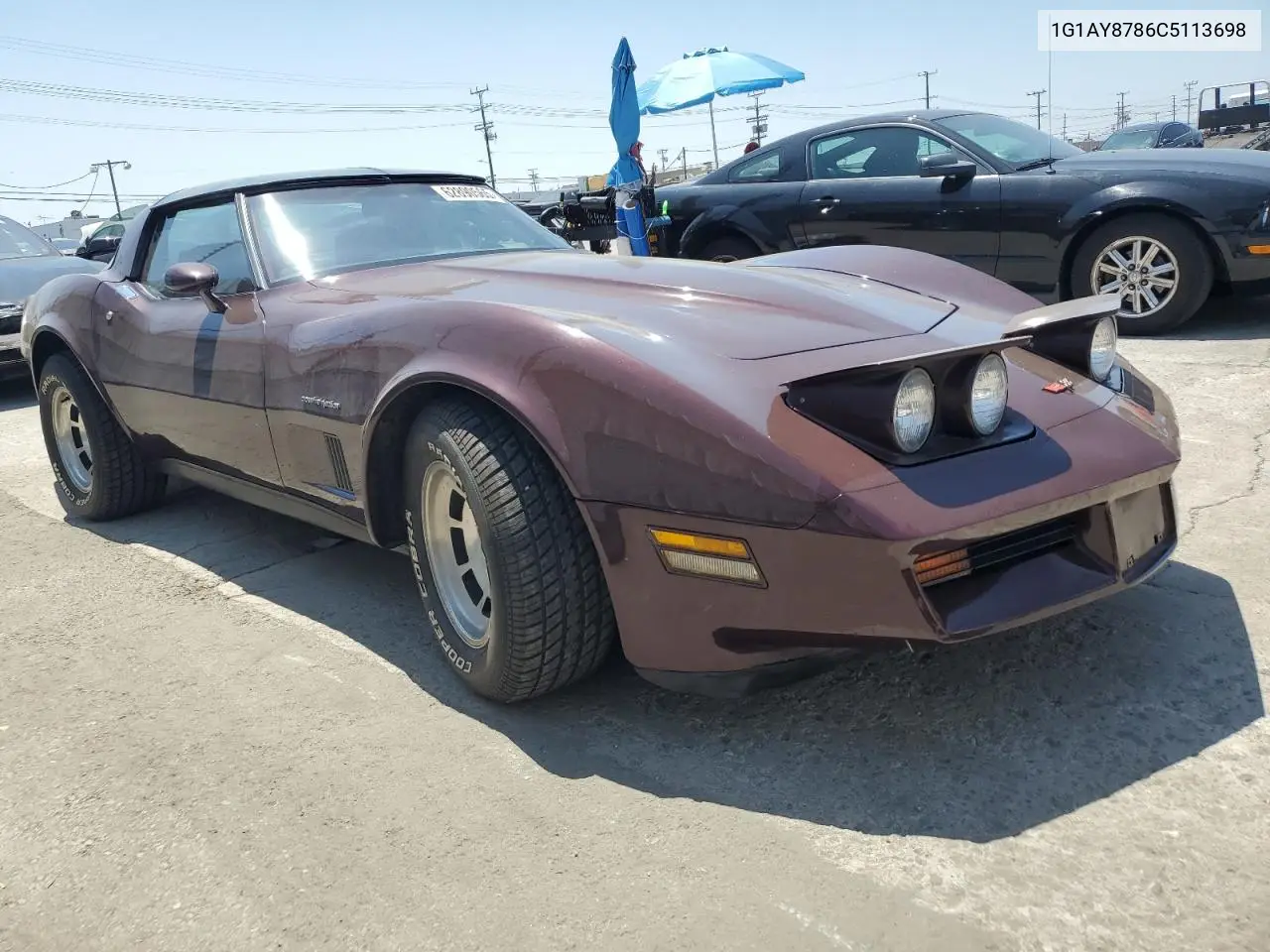 1982 Chevrolet Corvette VIN: 1G1AY8786C5113698 Lot: 62890565