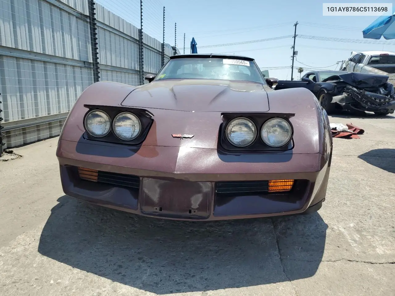 1982 Chevrolet Corvette VIN: 1G1AY8786C5113698 Lot: 62890565