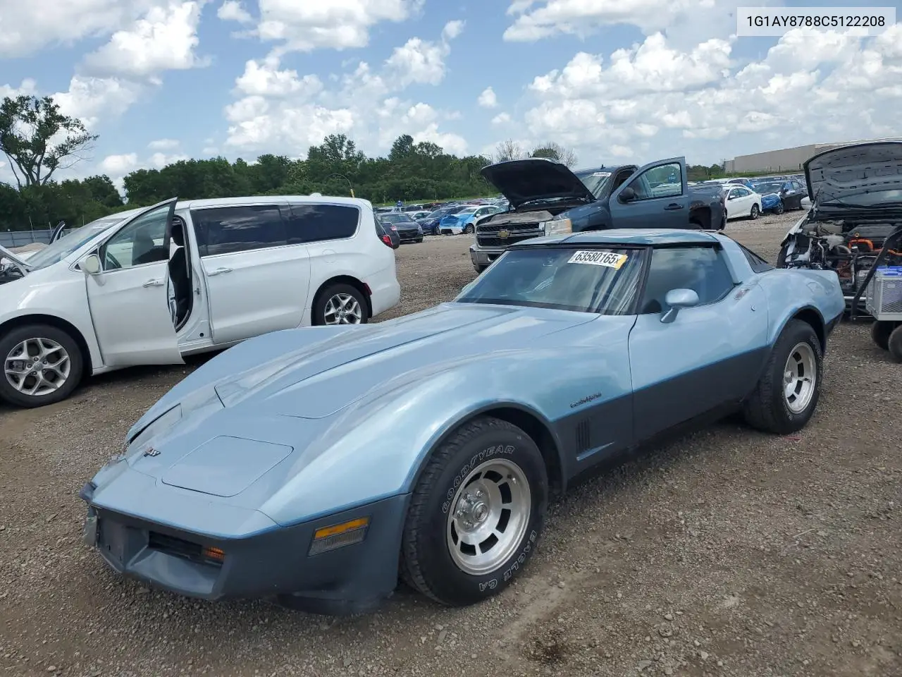 1982 Chevrolet Corvette VIN: 1G1AY8788C5122208 Lot: 63580165