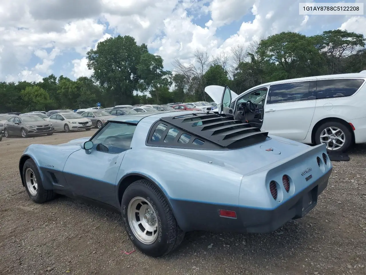 1982 Chevrolet Corvette VIN: 1G1AY8788C5122208 Lot: 63580165