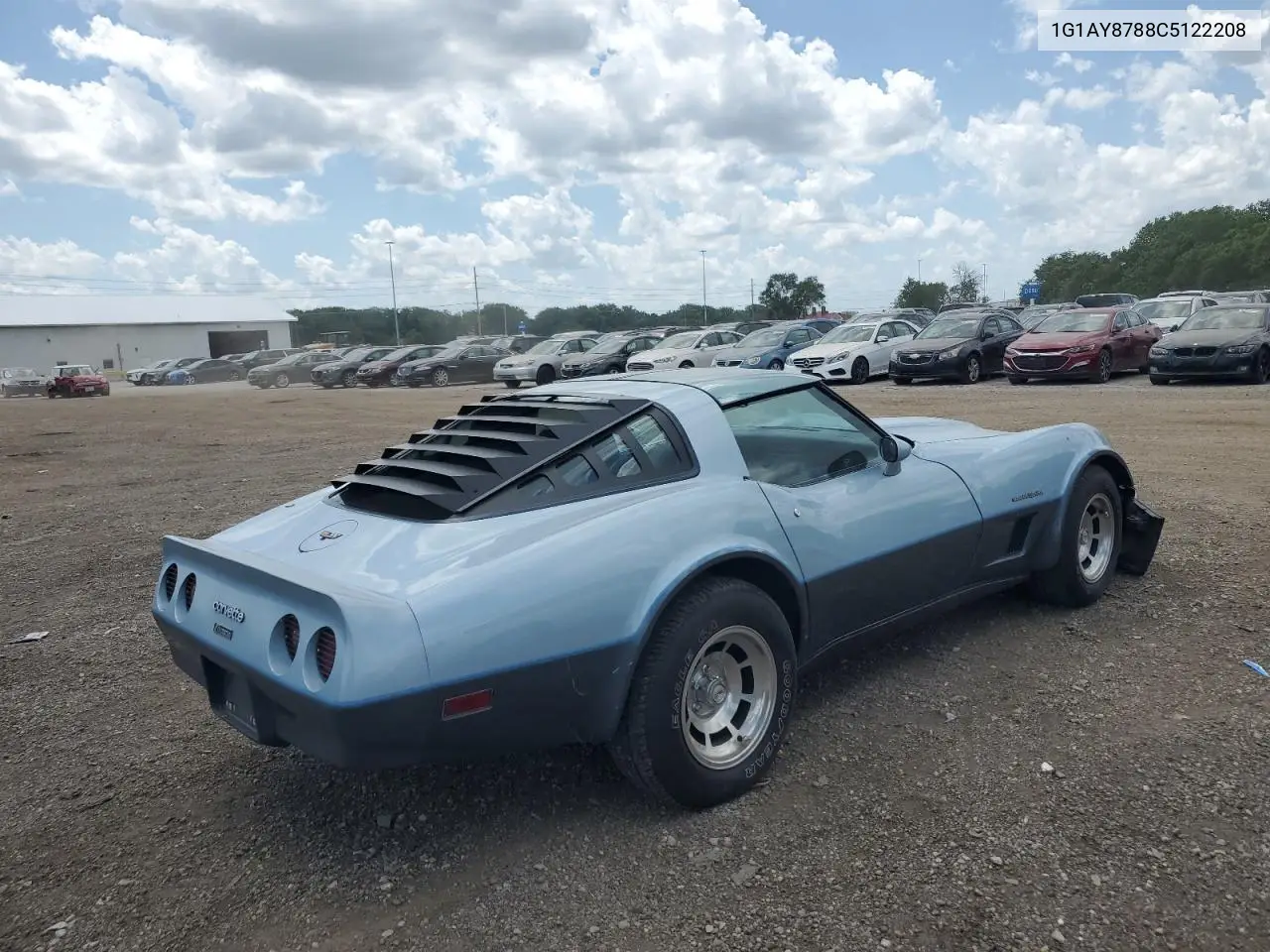 1982 Chevrolet Corvette VIN: 1G1AY8788C5122208 Lot: 63580165