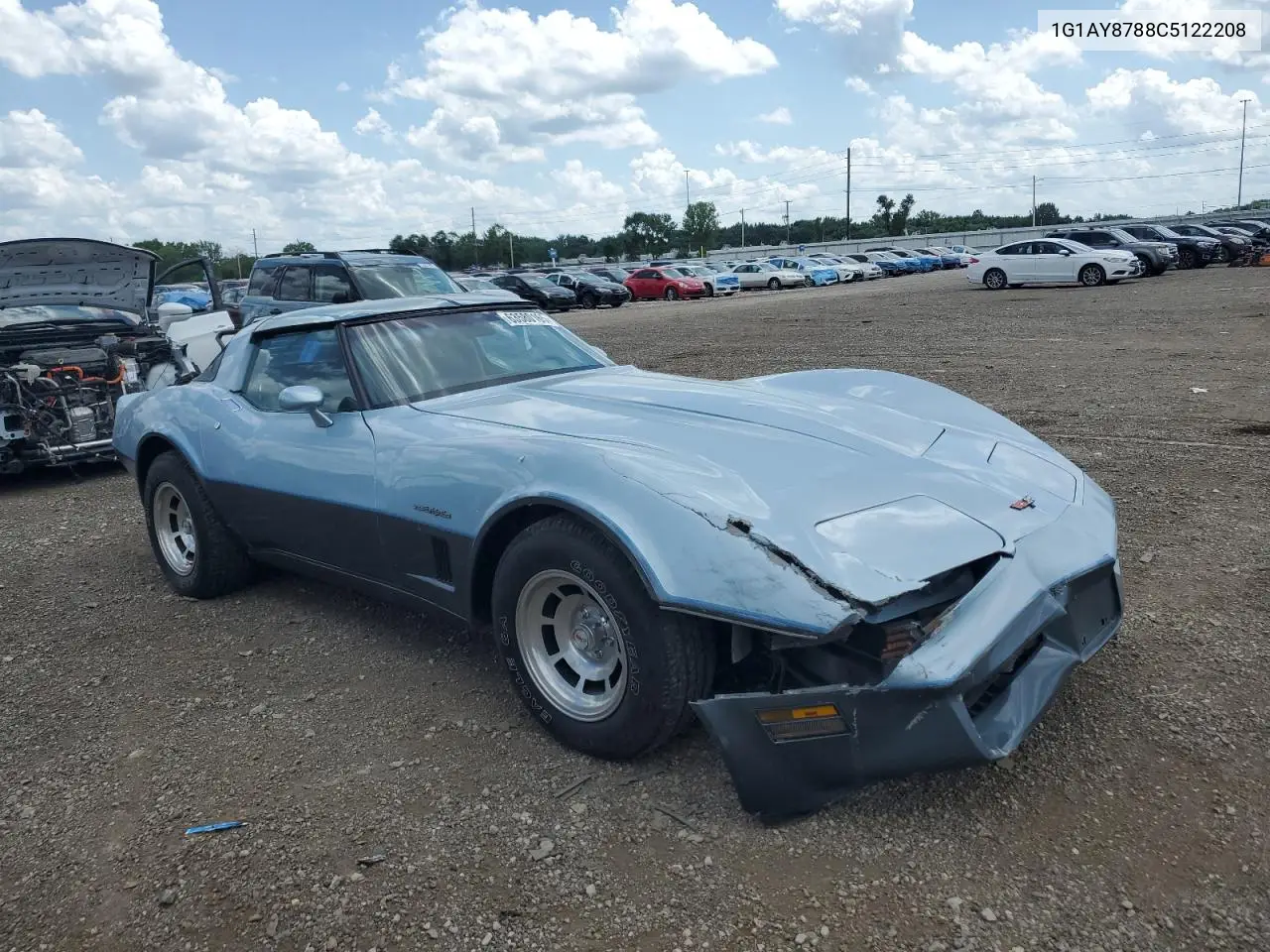 1982 Chevrolet Corvette VIN: 1G1AY8788C5122208 Lot: 63580165